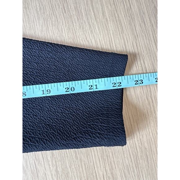 ZARA TRF Stand Laser Cut Collar Long Sleeve Shirt Sweater Size Medium 2191 - Picture 5 of 6